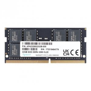 Pamięć SODIMM DDR4 Apacer 16GB (1x16GB) 3200MHz CL22 1,2V