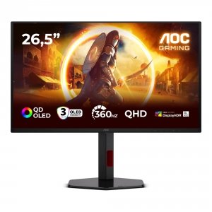 Monitor AOC 26,5" Q27G4SDR QD-OLED QHD 360Hz 2xHDMI DP HUB