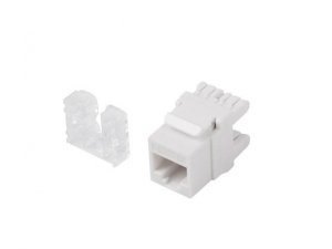 Moduł Keystone Lanberg gniazdo RJ45 -&gt; LSA UTP kat.6 180° do puszki montażowej