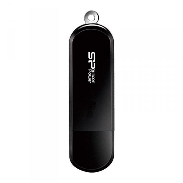 Pendrive Silicon Power 64GB LuxMini 322 USB 2.0 Black
