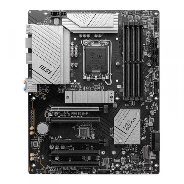 OUTLET: Płyta MSI PRO B760-P II /B760/DDR5/SATA3/M.2/USB3.1/PCIe4.0/s.1700/ATX - USZ OPAK