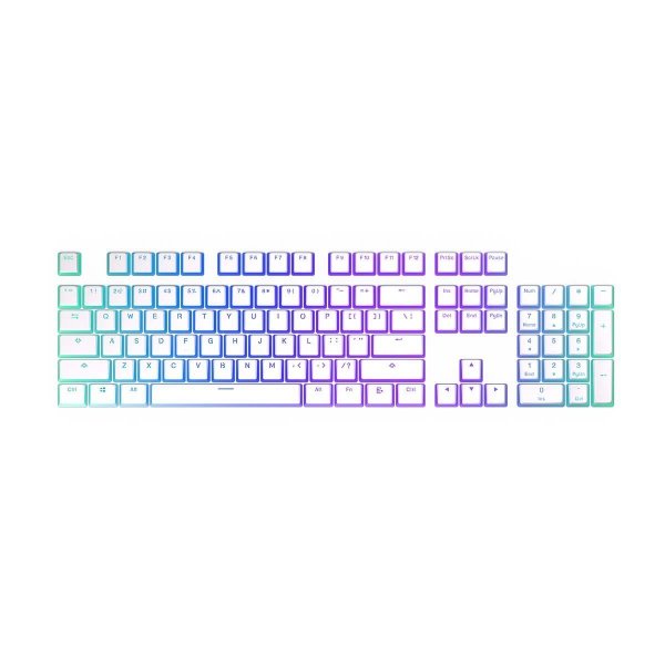 Klawisze Endorfy PBT Pudding Onyx White (EY0E003)