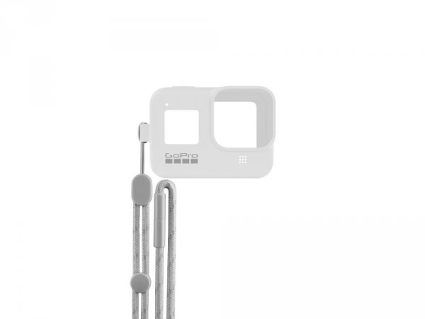 GoPro Sleeve + Lanyard do HERO 8 Black - silikonowa obudowa biała