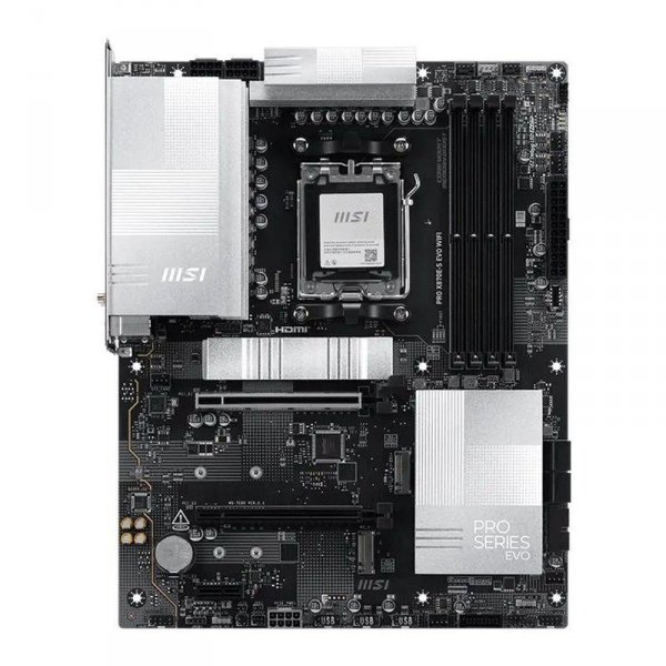 Płyta MSI PRO X870E-S EVO WIFI /AMD X870/DDR5/SATA3/M.2/USB4/WiFi/BT/PCIe5.0/AM5/ATX
