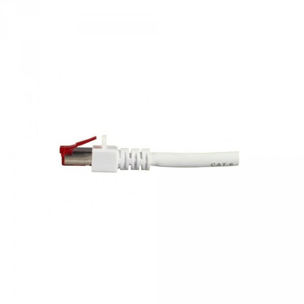 Patchcord 100% miedź EFB Cat.6 LSZH S/FTP, 0,5m, biały