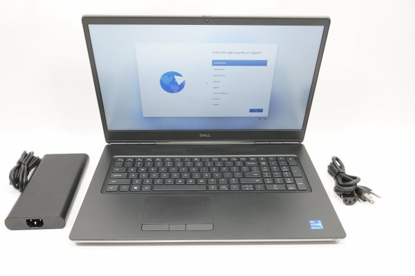 Dell Precision 7760 17,3" i7-11850H 32GB SSD512GB NVMe RTX A3000 Win11Pro T2 - Poleasingowy Klasa A-