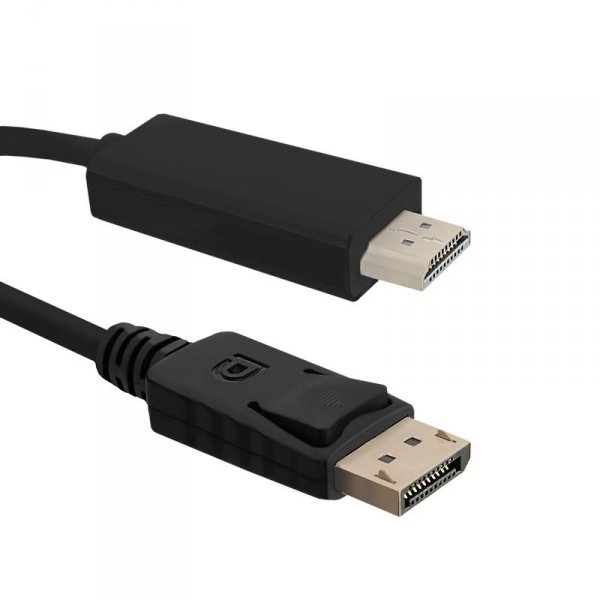 Kabel Qoltec DisplayPort v1.2 męski | HDMI męski | 5K| 3m