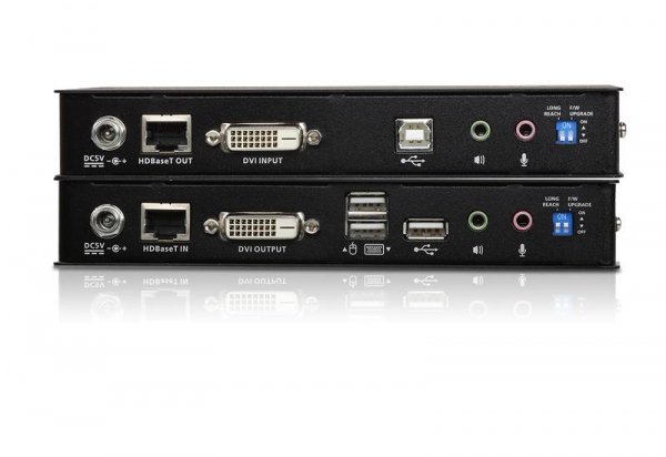 Extender KVM ATEN CE620-AT-G HDBaseT 2.0 DVI/USB/Audio/RS232 100m
