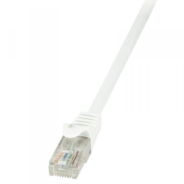 Patchcord LogiLink CP2111U CAT.6 U/UTP 20m, biały