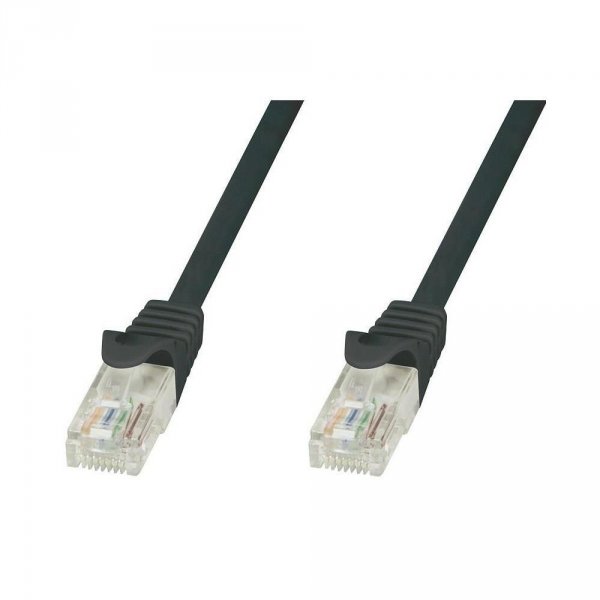 PatchCord Techly Cat.5e UTP CCA 5m czarny