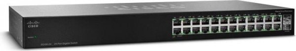 Switch niezarządzalny Cisco SG110-24 24x10/100/1000 2xCombo 19&amp;quot; rack