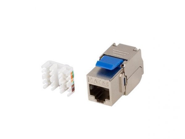 Moduł Keystone Lanberg gniazdo RJ45 -&amp;gt; LSA beznarzędziowy FTP kat.5e