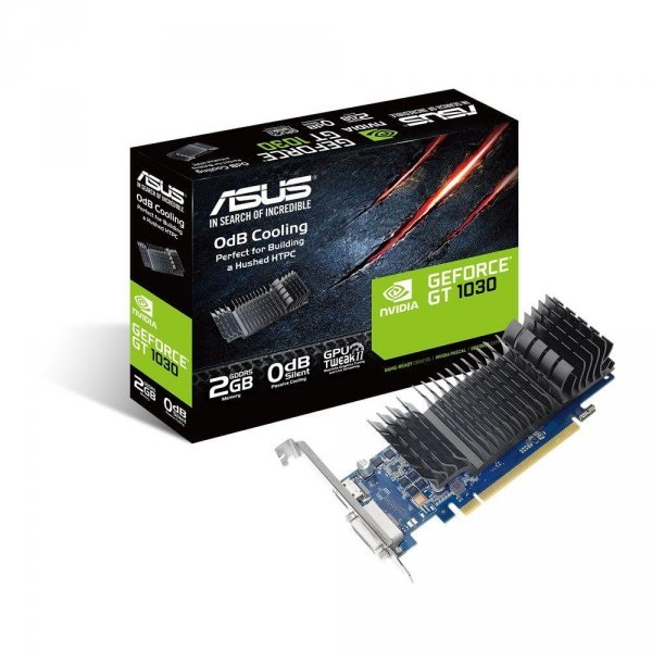 OUTLET: Karta VGA Asus GT1030 2GB GDDR5 64bit DVI+HDMI PCIe3.0 - OTW OPAK