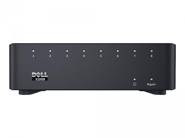 Switch zarządzalny Dell EMC Networking X1008 L2 8x1GbE