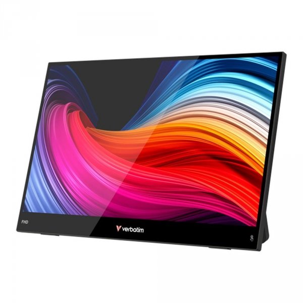 Monitor przenośny dotykowy Verbatim Portable Touch Monitor LIGHT 15,6&amp;quot; IPS FHD Mini HDMI 2xUSB-C głośniki