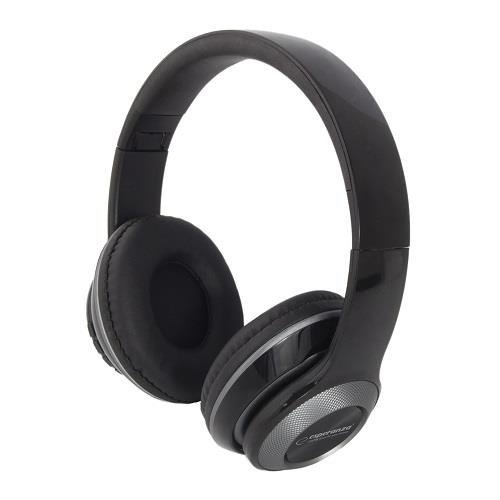 Słuchawki z mikrofonem Esperanza &amp;quot;Skald&amp;quot; bluetooth czarne