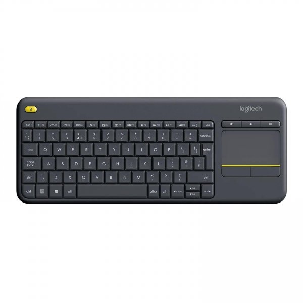 Klawiatura bezprzewodowa Logitech K400 Plus czarna