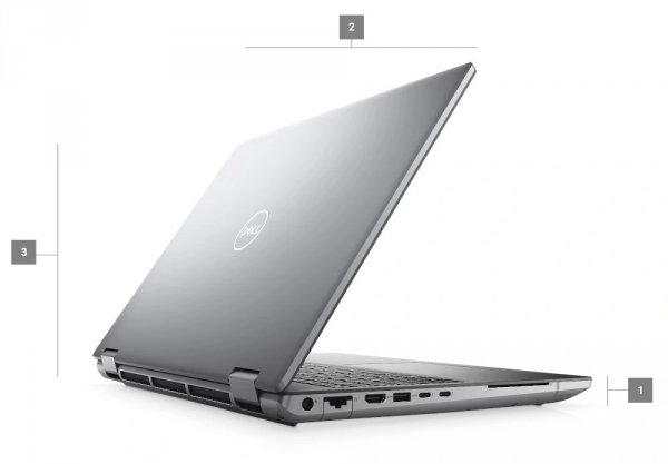 Dell Precision 7670 16" i9-12950H 32GB SSD512GB NVMe RTX A4500 Win11Pro - Poleasingowy Klasa A