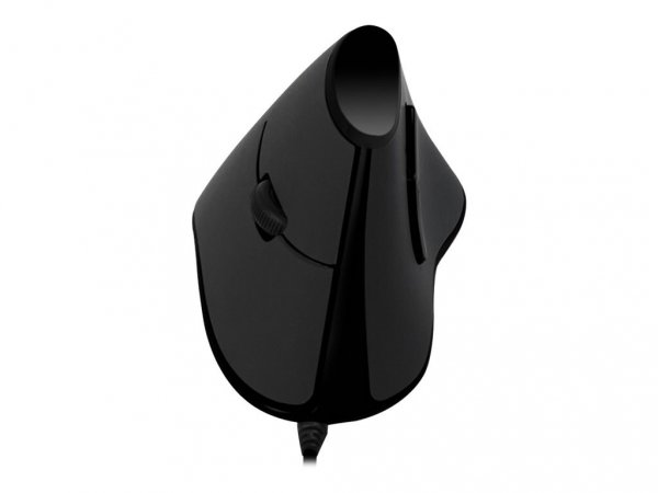 Mysz przewodowa LogiLink ID0158 ergonomiczna,1000 dpi czarna