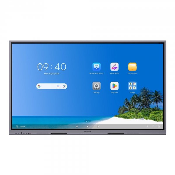 Monitor interaktywny HIKVISION DS-D5B86RB/EP 86&amp;quot; 4K (Android 14, EDLA)