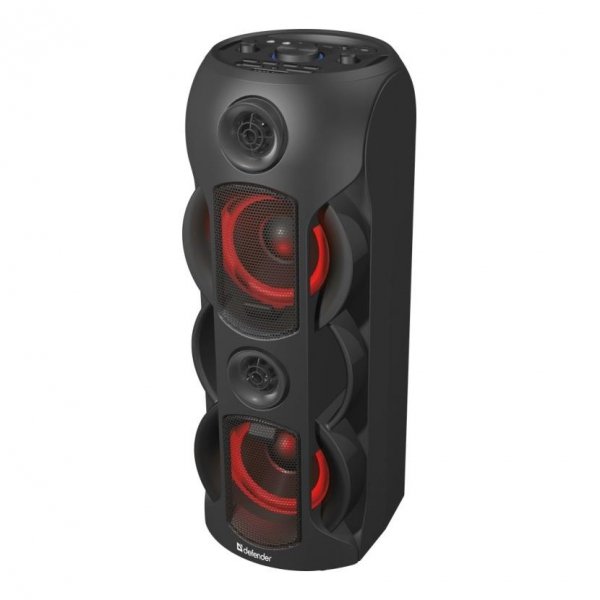 OUTLET: Głośnik Defender G78 Bluetooth 70W MP3/FM/SD/USB/AUX/TWS/LED KARAOKE czarny PILOT - USZ OPAK