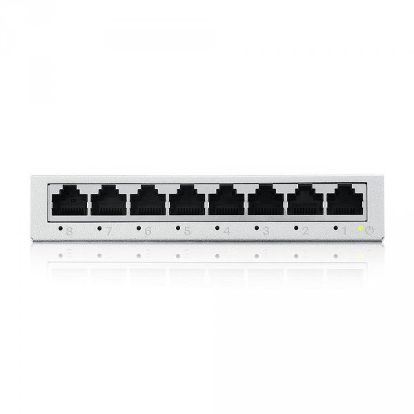 Switch niezarzadzalny Zyxel GS-108BV5 8x100/1000Mbps