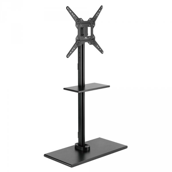 Stojak podłogowy na TV Maclean MC-972, z półką, 23&amp;quot;-55&amp;quot;, 35kg, czarny