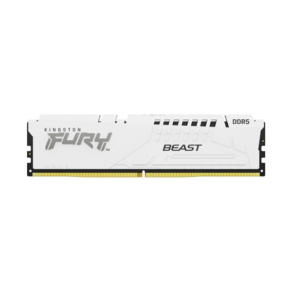 Pamięć DDR5 Kingston FURY Beast 64GB (2x32GB) 5200MHz CL40 1,25V White XMP