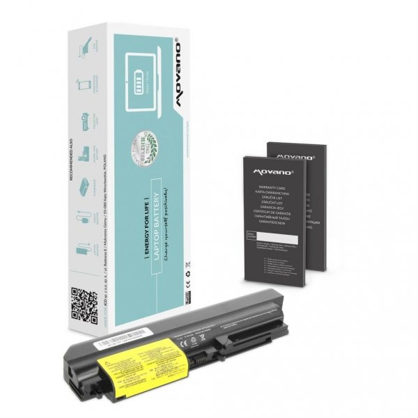 Bateria Movano do notebooka IBM 14&amp;quot; T61, R61 (10.8V-11.1V) (4400 mAh)