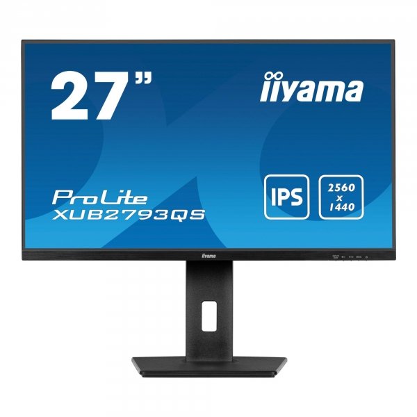 Monitor iiyama 27&amp;quot; ProLite XUB2793QS-B7 IPS QHD 100Hz HDMI DP głośniki