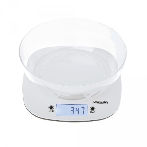 Waga kuchenna z misą Mesko MS 3179 white