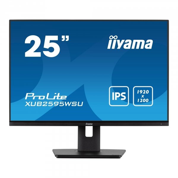 Monitor iiyama 25&amp;quot; ProLite XUB2595WSU-B5 IPS WUXGA HDMI DP VGA HUB głośniki