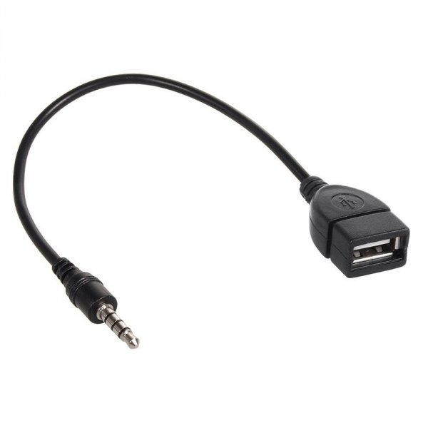 Kabel adapter Maclean MCTV-693 USB 2.0 (F) -&amp;gt; MiniJack 3,5mm