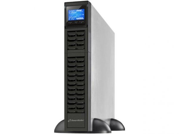 Zasilacz awaryjny UPS Power Walker On-Line 2000VA,  CRS, 4X IEC OUT, USB/RS-232, LCD, RACK 19&amp;quot;/TOWER, 6A ładowarka