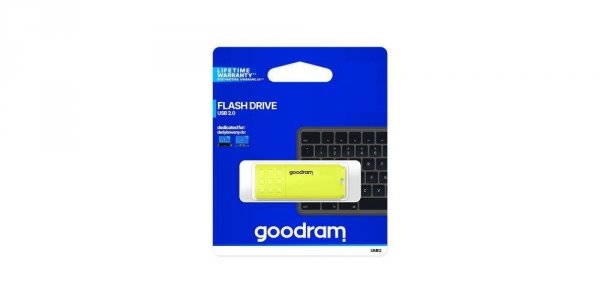Pendrive GOODRAM UME2 128GB USB 2.0 Yellow