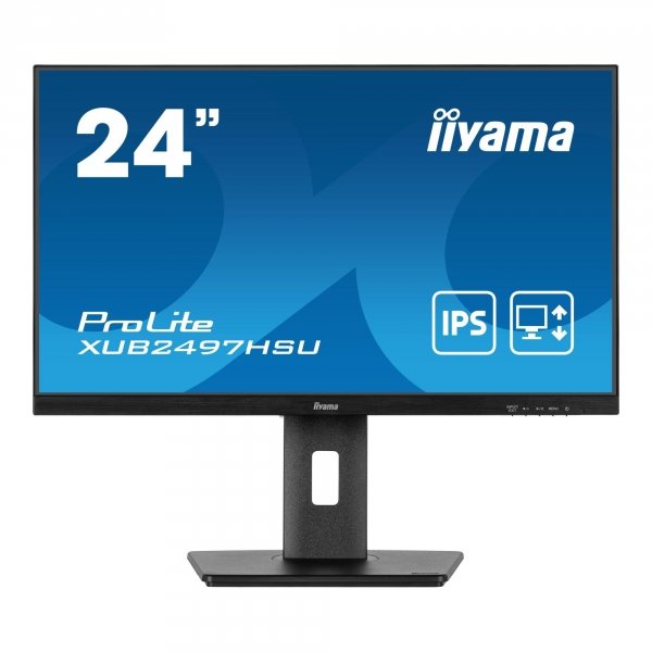 Monitor iiyama 23,8&amp;quot; ProLite XUB2497HSU-B1 IPS FHD 100Hz HDMI DP HUB głośniki