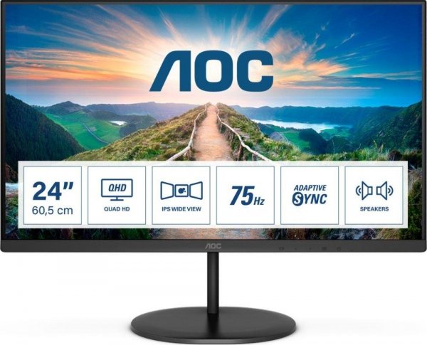 Monitor AOC 23,8&amp;quot; Q24V4EA HDMI DP głośniki