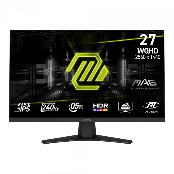 Monitor MSI 27&amp;quot; MAG 274QF X24 Rapid IPS WQHD 240Hz 2xHDMI DP