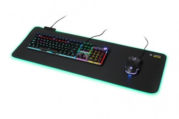 Podkładka iBOX Aurora MPG5 Gaming. Ultraszeroka z podświetleniem