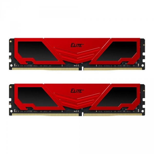 Pamięć DDR4 Team Group Elite Plus 32GB (2x16GB) 3200MHz CL22 1,2V RED