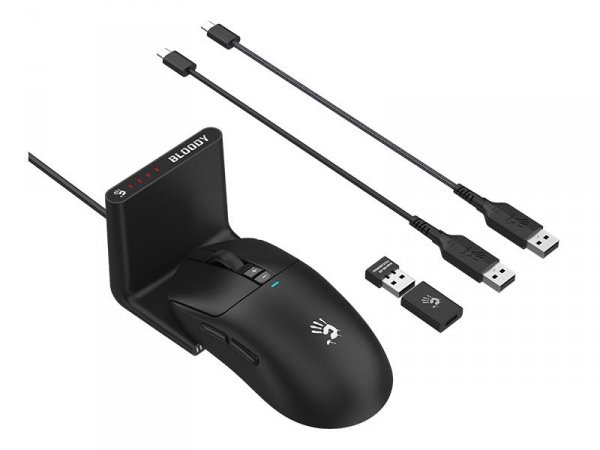 Mysz bezprzewodowa A4Tech Bloody R72 PRO DUO WRLS 2,4G+USB Black