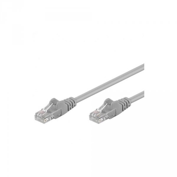 PatchCord Techly Cat.5e UTP CCA 3m szary