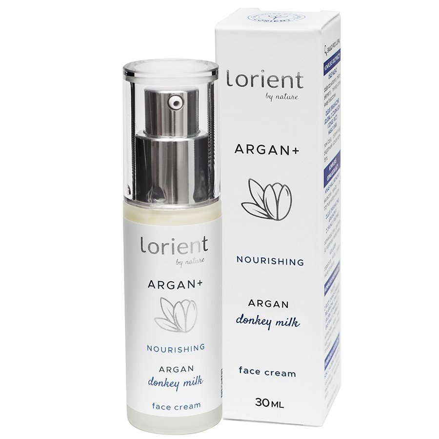 Argan face cream NOURISHING donkey milk