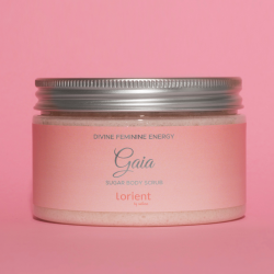GAIA sugar body scrub with opuntia, argan and silverdust