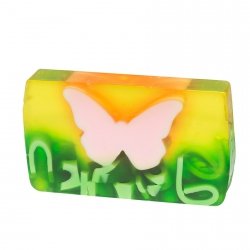 GLYCERIN SOAP pink butterfly