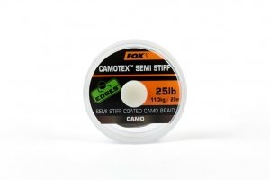 CAC741 FOX PLECIONKA EDGES Camotex Semi-Stiff 20LB 20m