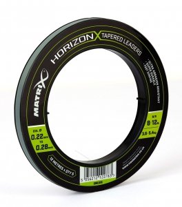 GML026 Matrix Horizon X Tapered Shock Leader - 8lb / 12lb (12m) x5