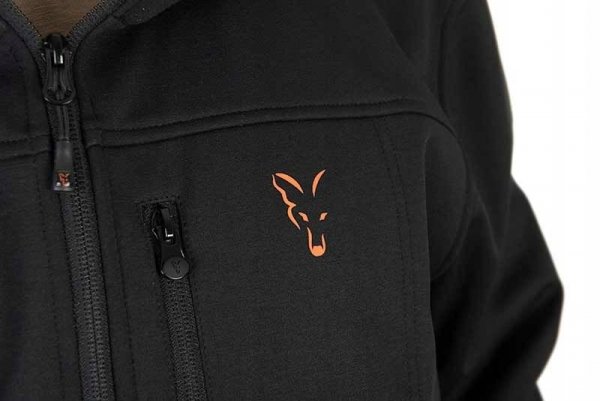 CCL265 FOX KURTKA SOFT SHELL JACKET BLACK &amp; ORANGE XL
