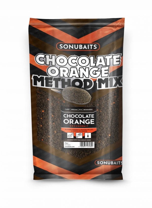 Sonubaits zanęta Method mix Chocolate &amp; Orange 2kg 