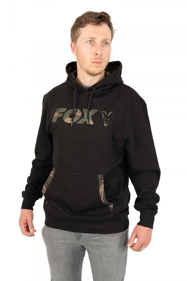 CFX131 FOX LW BLACK/CAMO PRINT PULLOVER XL
